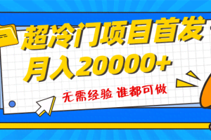 （8148期）超级冷门项目，粤语动画赛道，十分钟一个原创视频，简单易上手 实测月入1w+
