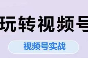 玩转视频号，视频号实战系列课