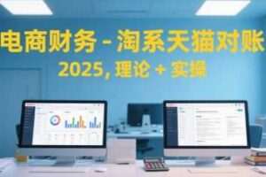 电商财务-淘系天猫对账2025，理论+实操