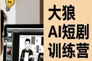 大狼AI短剧训练营-短剧课程（更新中）