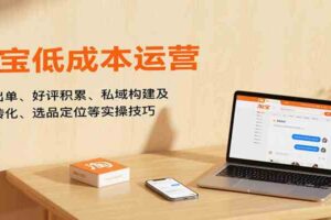 淘宝低成本运营,新店出单、好评积累、私域构建及流量转化、选品定位等(更新10月)