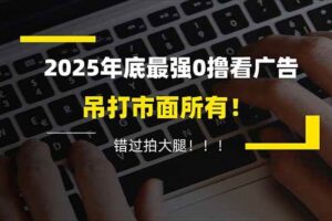 (16848期)懒人福利!每天 20 分钟刷广告,动动手指轻松赚 100+,碎片时间就能做!