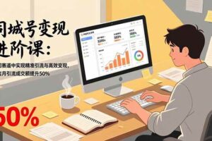 (17015期)同城号变现进阶课:在同城赛道中实现精准引流与高效变现,单店月引流成交额提升50%