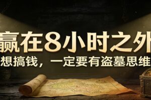 公众号付费文章《赢在8小时之外,想搞钱,一定要有盗墓思维》
