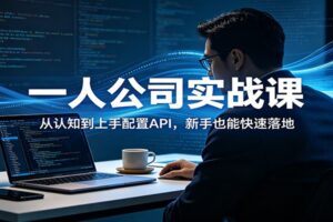 一人公司实战课：从认知到上手配置API，新手也能快速落地